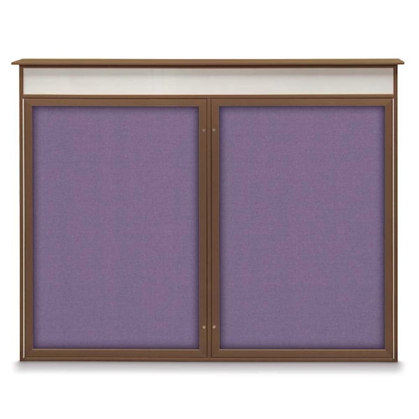 Single Door Enclosed Indoor Letterboard